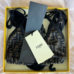 Fendi Brown Lycra Bikini - Size IT 40 / US 4 (S-M)